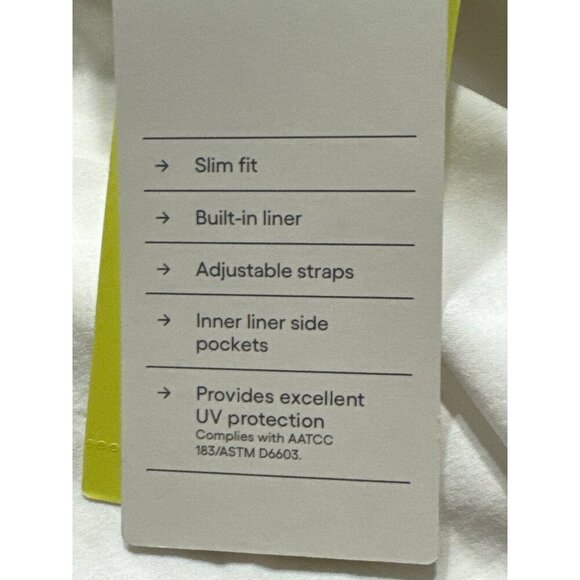 XS - Womens Flex Strappy Exercise Dress - All in Motion - White - Picture 5 of 10